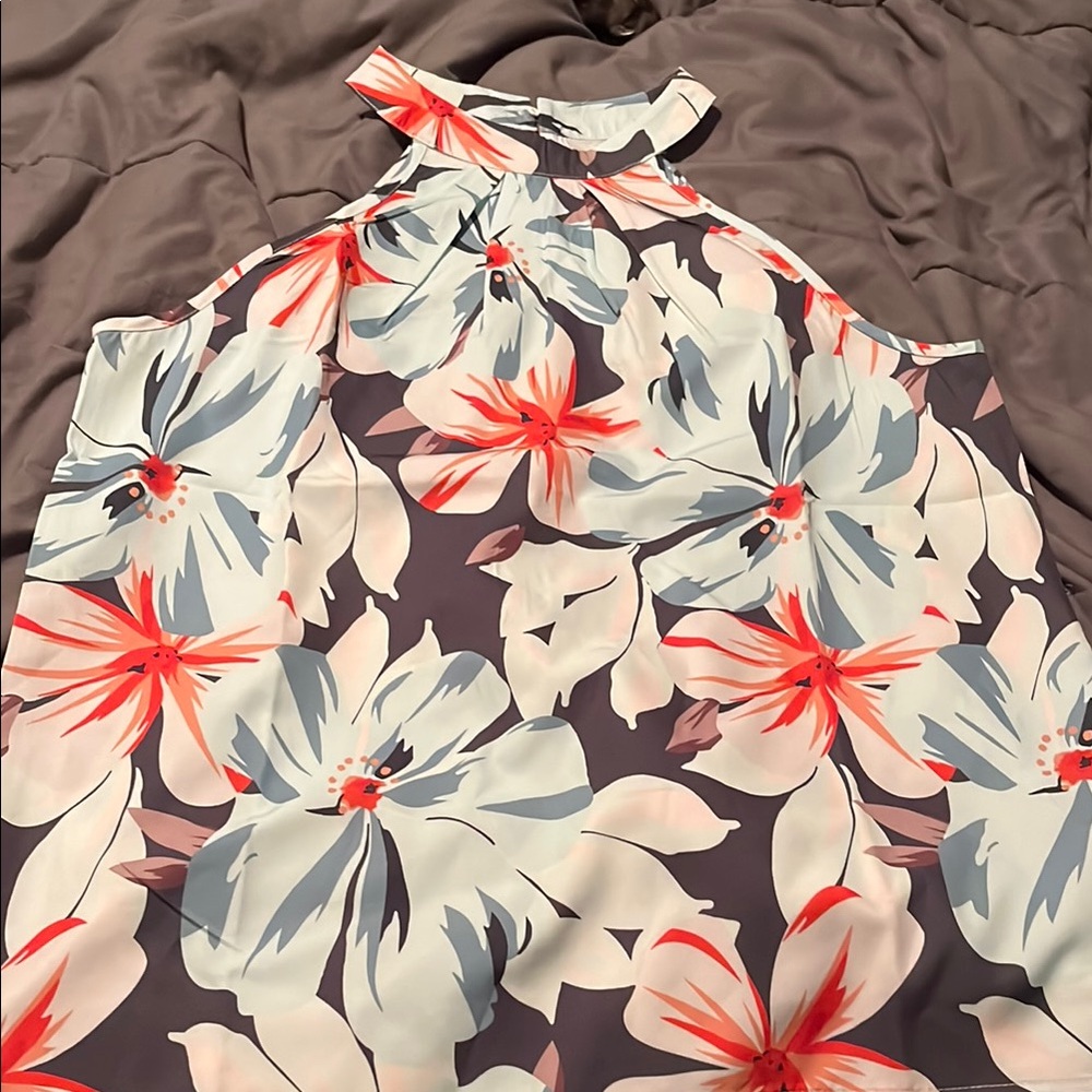 Floral Halter Top
